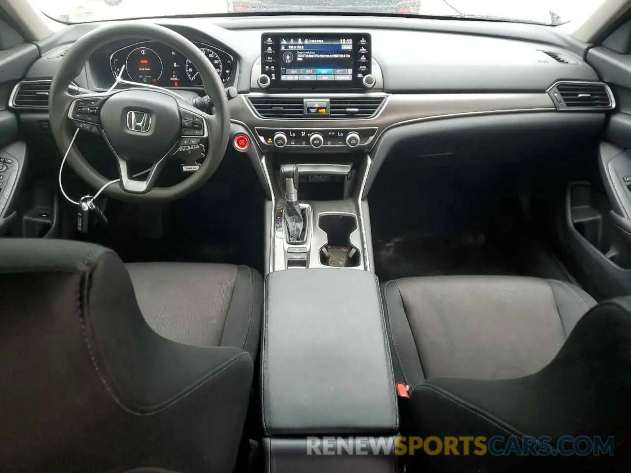 8 fotografías del automóvil dañado 1HGCV1F1XMA085502 HONDA ACCORD 2021
