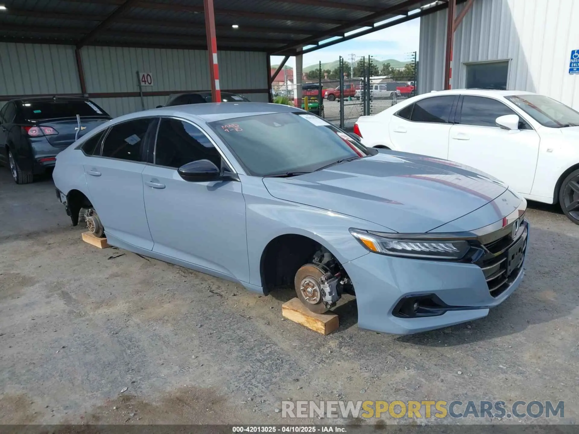 1 fotografías del automóvil dañado 1HGCV1F30MA028081 HONDA ACCORD 2021