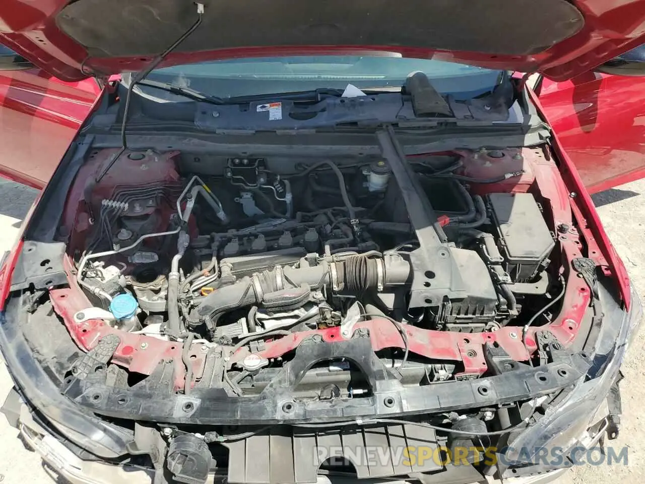 11 fotografías del automóvil dañado 1HGCV1F30MA054549 HONDA ACCORD 2021