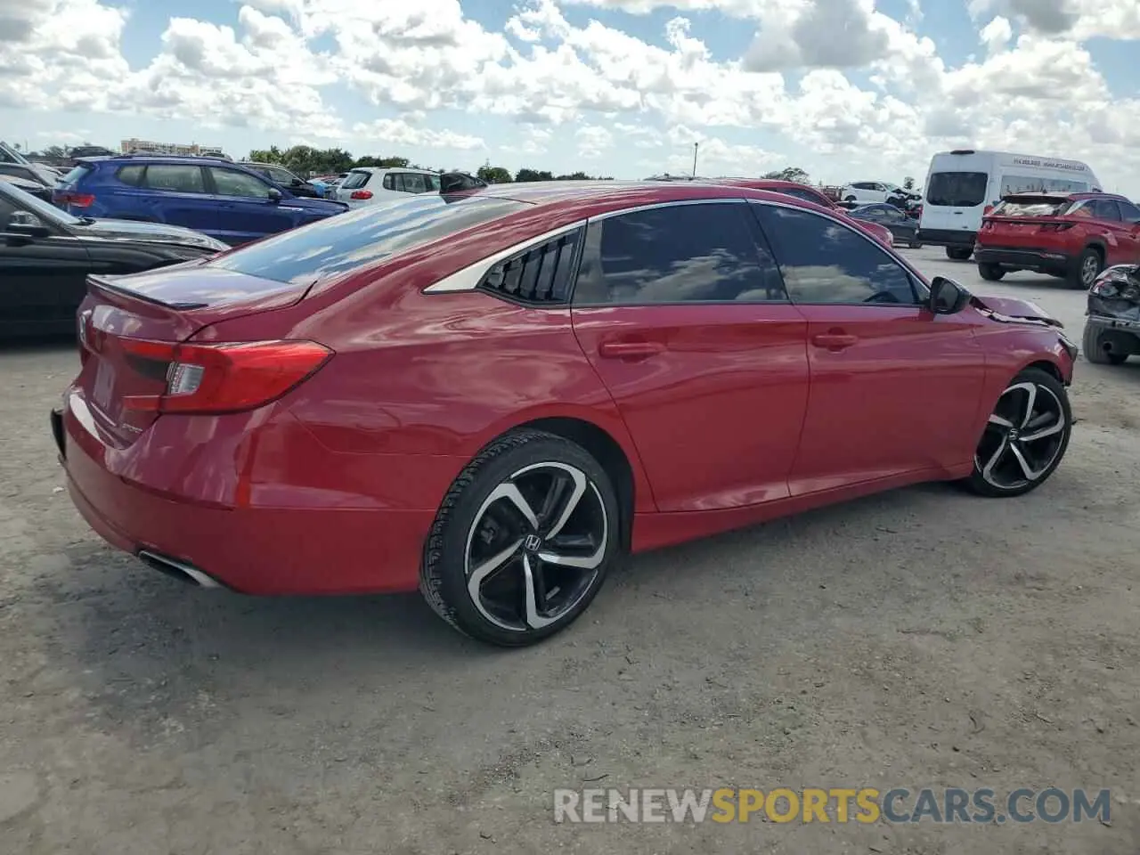 3 fotografías del automóvil dañado 1HGCV1F30MA054549 HONDA ACCORD 2021