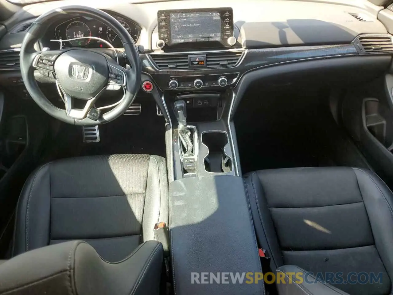 8 fotografías del automóvil dañado 1HGCV1F30MA068743 HONDA ACCORD 2021