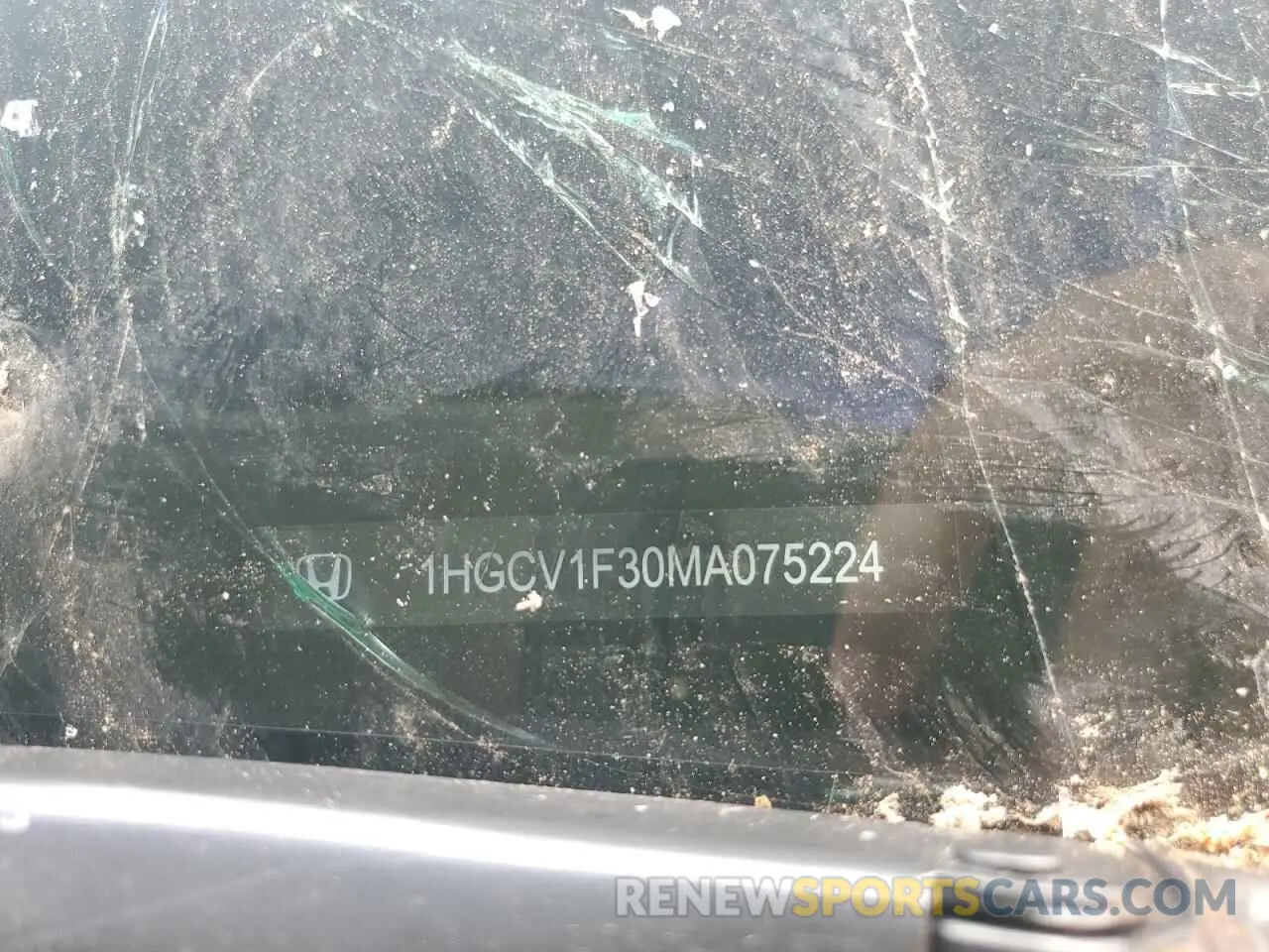 12 fotografías del automóvil dañado 1HGCV1F30MA075224 HONDA ACCORD 2021