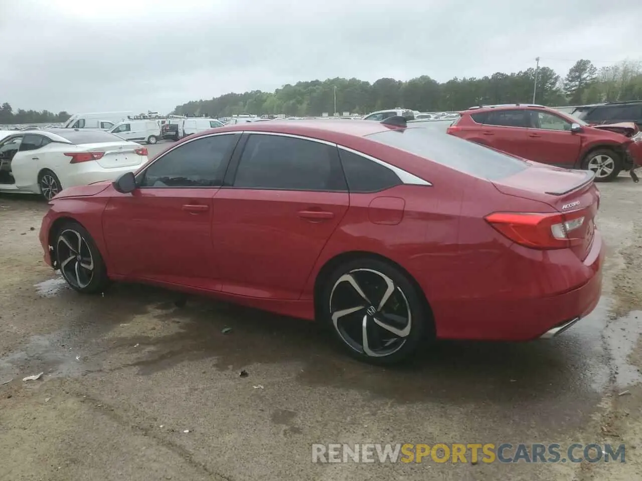 2 fotografías del automóvil dañado 1HGCV1F30MA098969 HONDA ACCORD 2021
