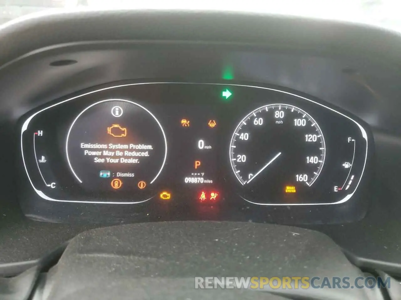 9 fotografías del automóvil dañado 1HGCV1F30MA098969 HONDA ACCORD 2021
