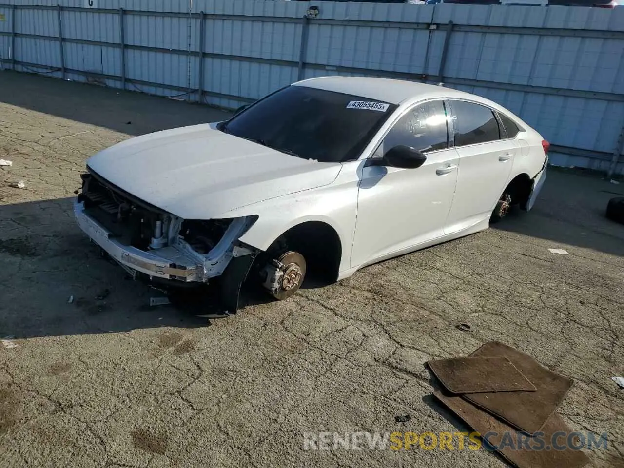 1 fotografías del automóvil dañado 1HGCV1F31MA009264 HONDA ACCORD 2021