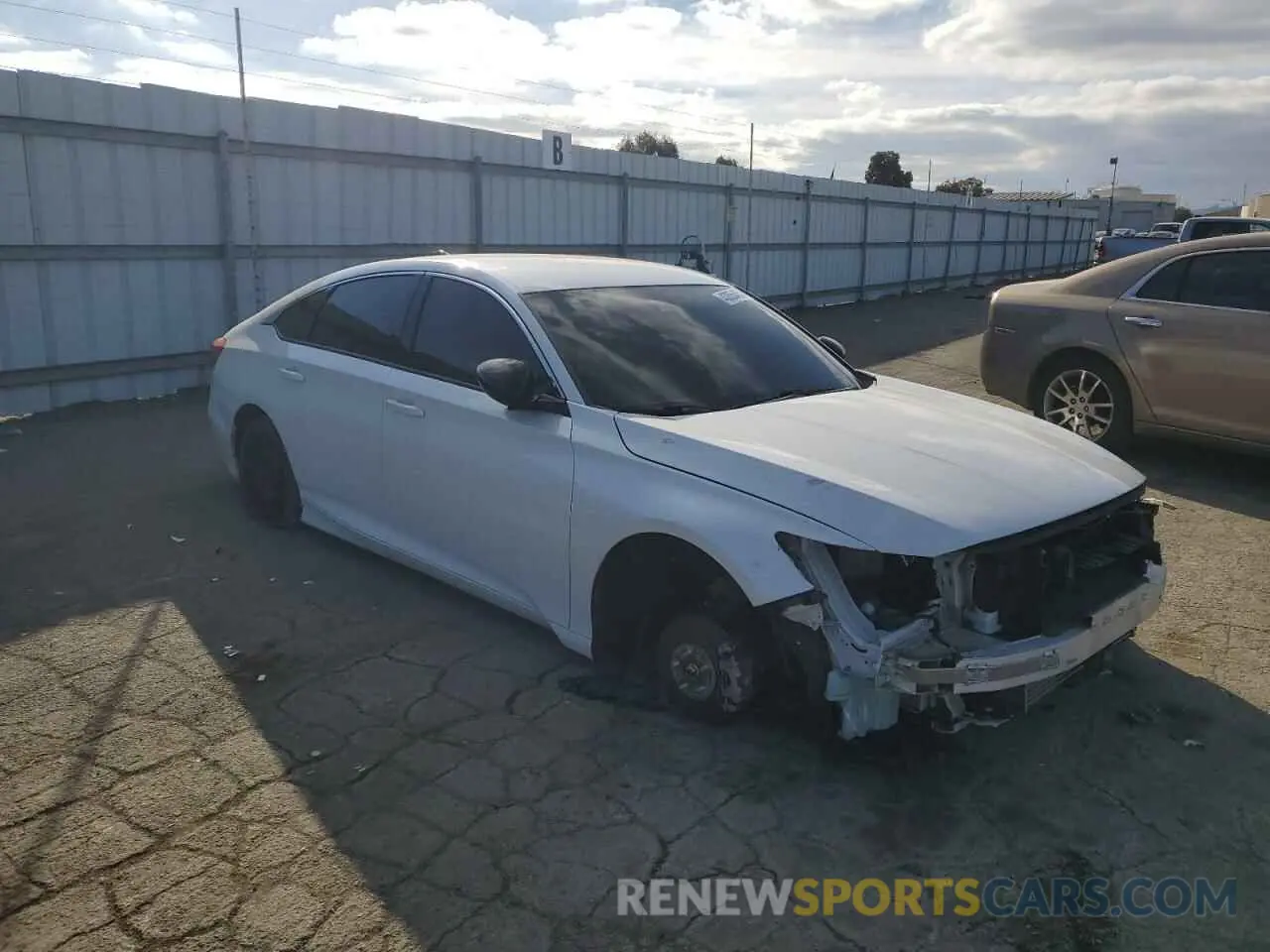 4 fotografías del automóvil dañado 1HGCV1F31MA009264 HONDA ACCORD 2021