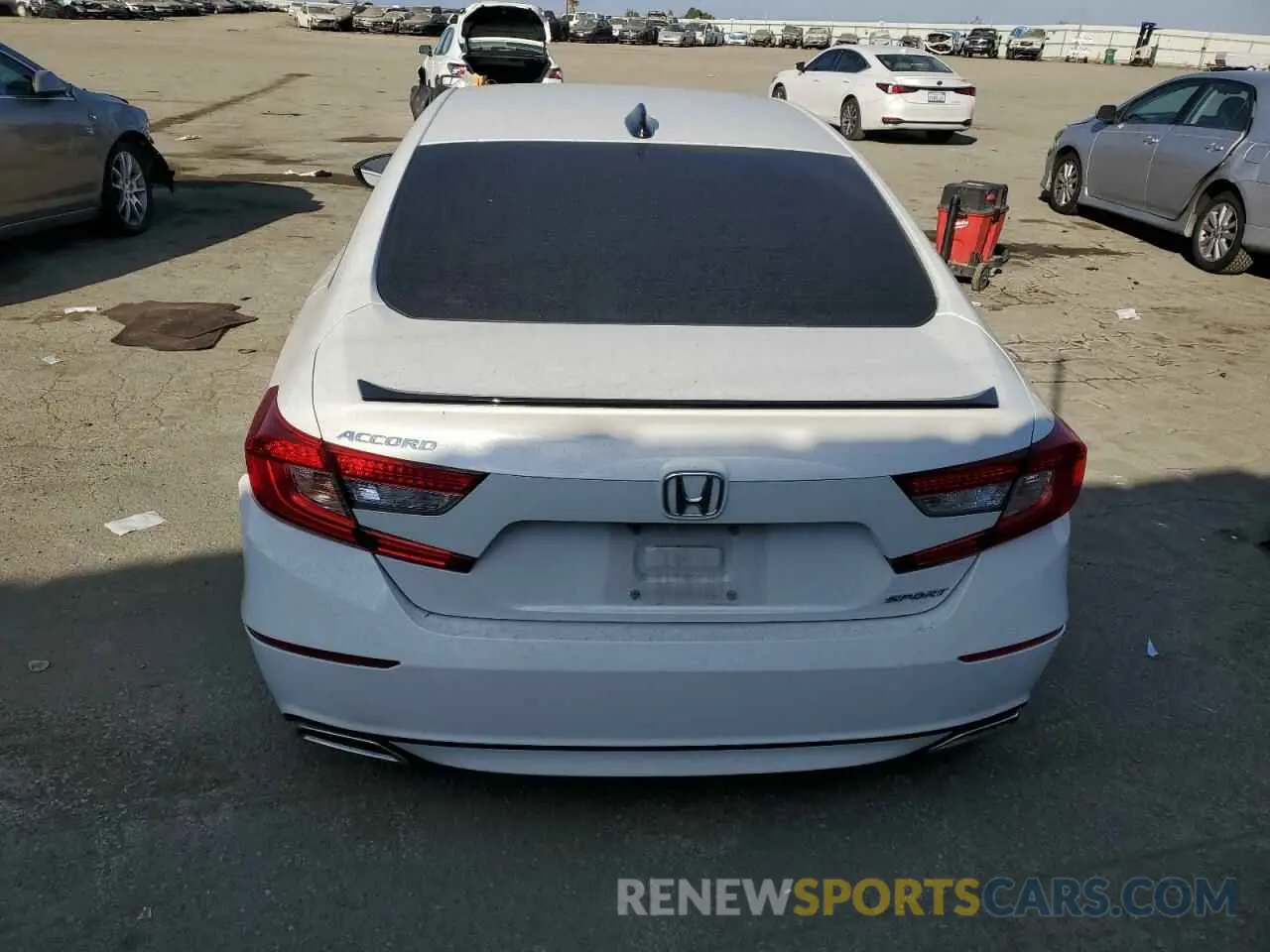 6 fotografías del automóvil dañado 1HGCV1F31MA009264 HONDA ACCORD 2021