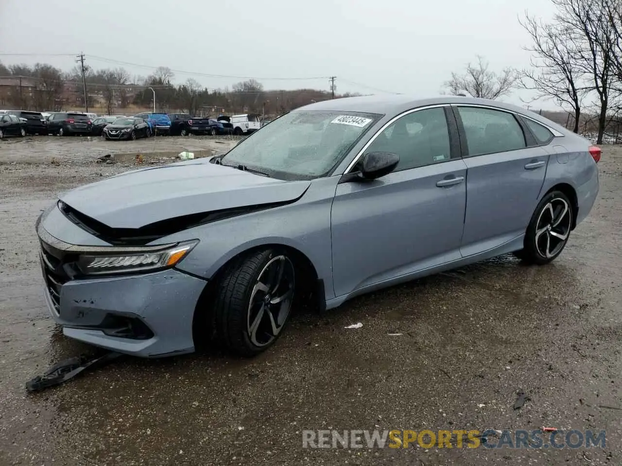 1 fotografías del automóvil dañado 1HGCV1F31MA015355 HONDA ACCORD 2021