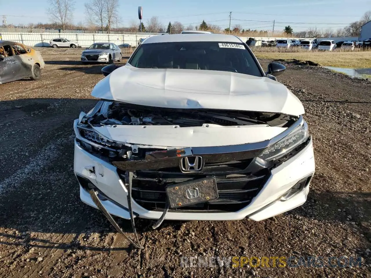 5 fotografías del automóvil dañado 1HGCV1F31MA042815 HONDA ACCORD 2021