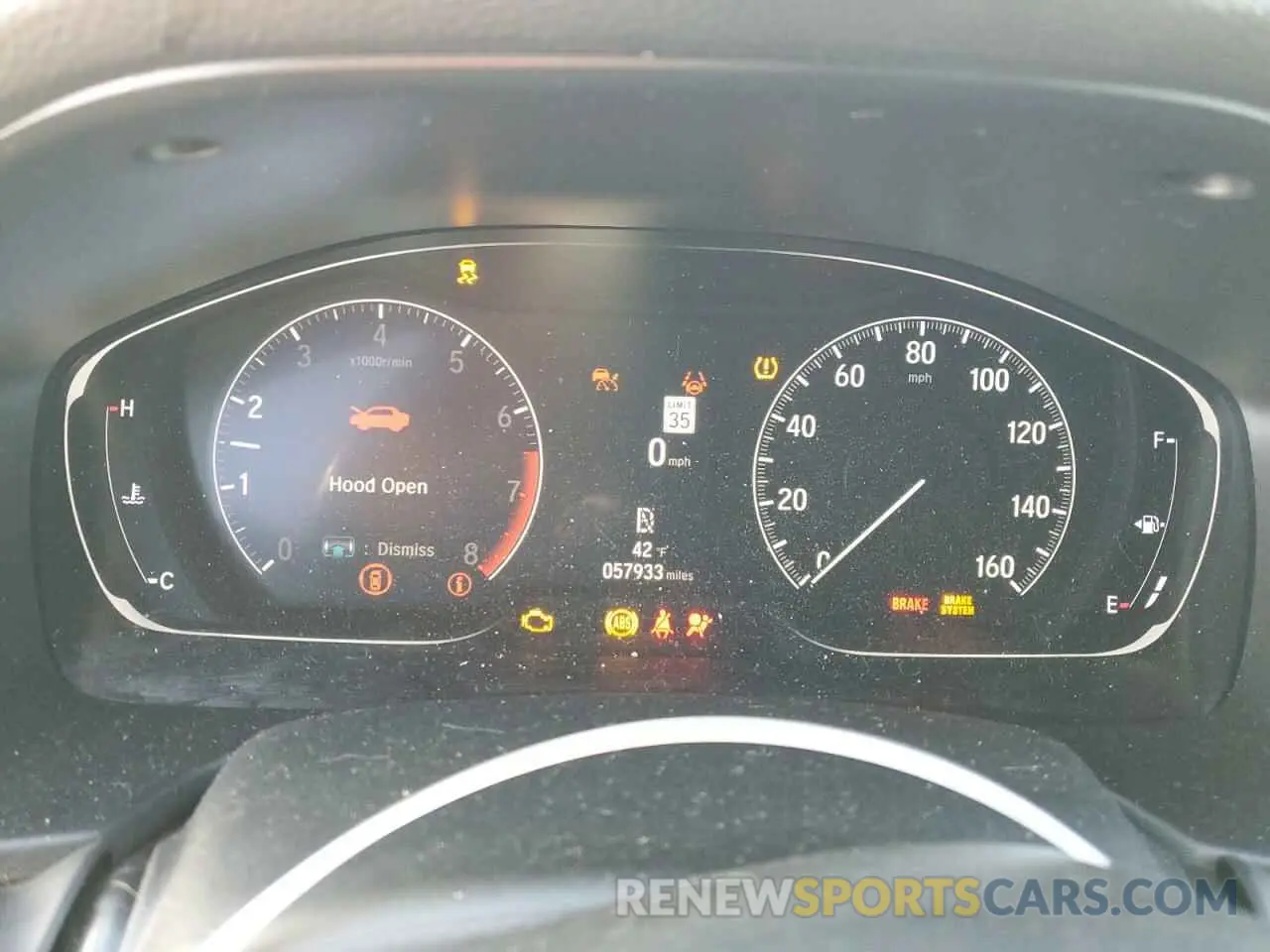 9 fotografías del automóvil dañado 1HGCV1F31MA042815 HONDA ACCORD 2021