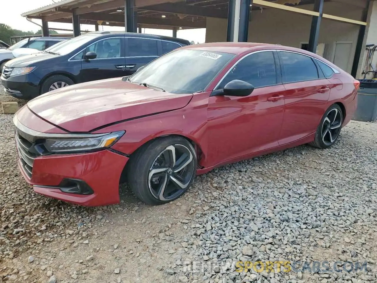 1 fotografías del automóvil dañado 1HGCV1F31MA061378 HONDA ACCORD 2021