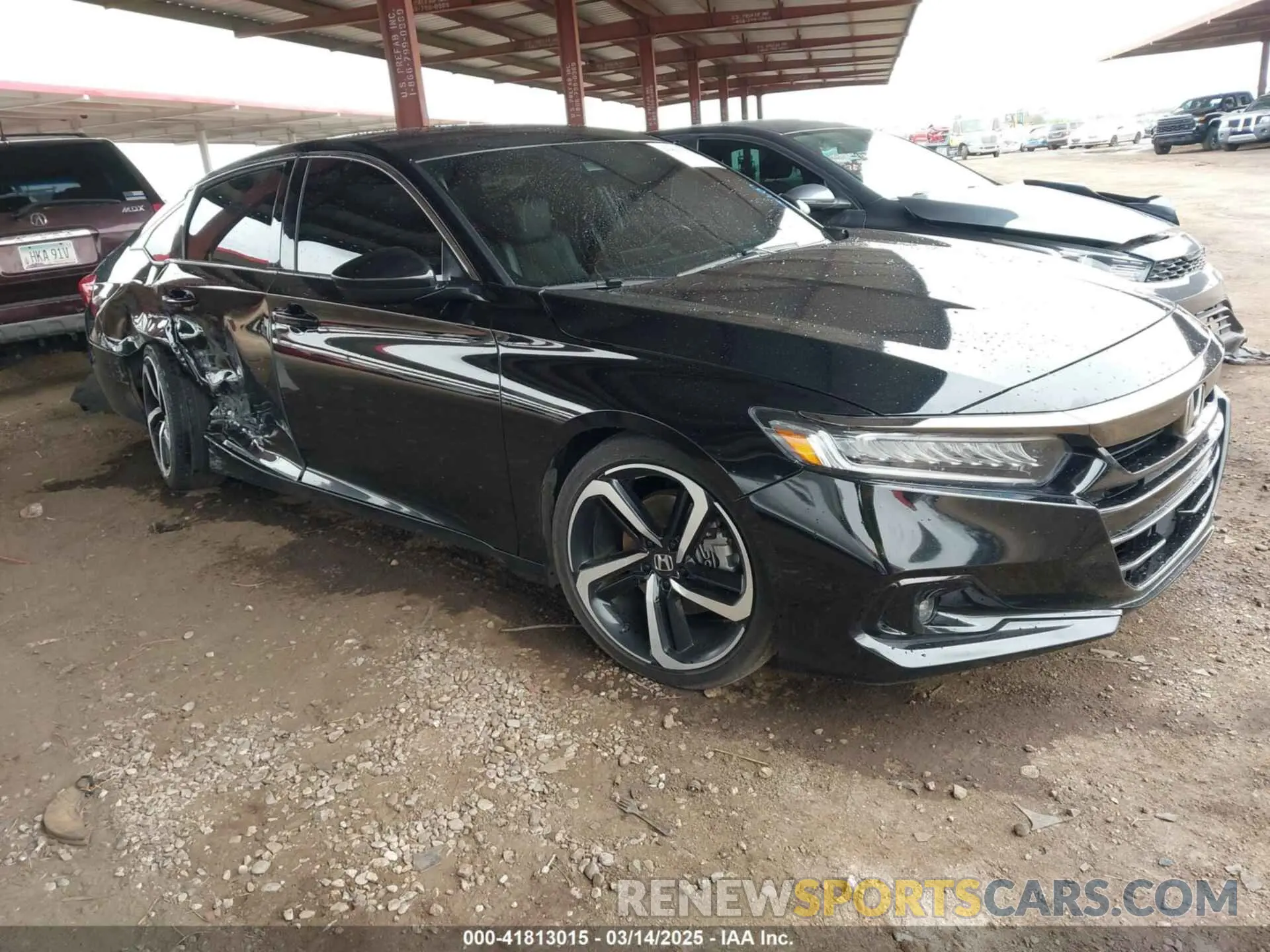 1 fotografías del automóvil dañado 1HGCV1F31MA066404 HONDA ACCORD 2021