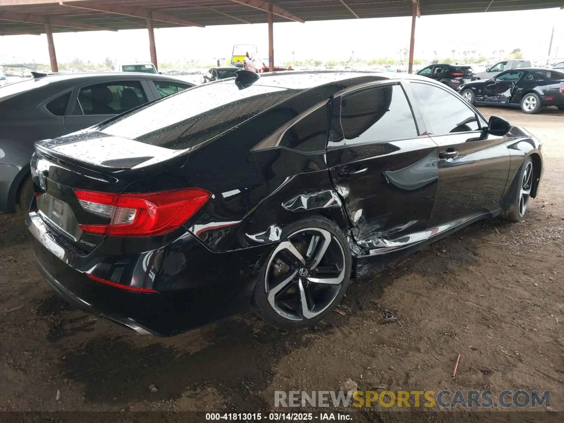 4 fotografías del automóvil dañado 1HGCV1F31MA066404 HONDA ACCORD 2021