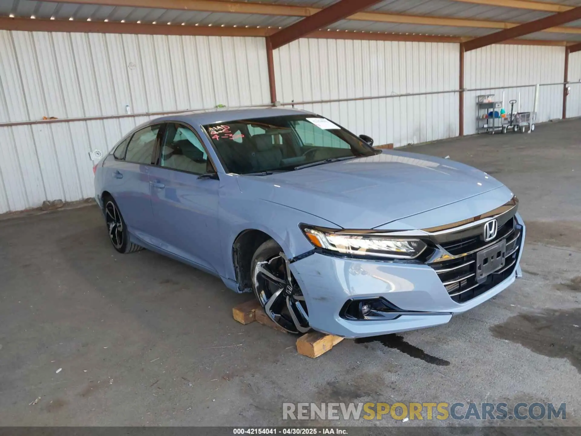 1 fotografías del automóvil dañado 1HGCV1F31MA075961 HONDA ACCORD 2021