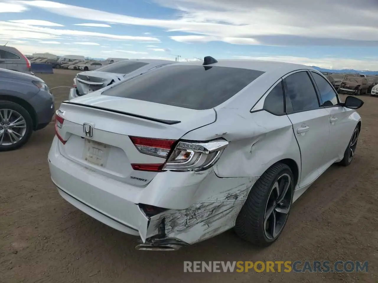 3 fotografías del automóvil dañado 1HGCV1F31MA083705 HONDA ACCORD 2021