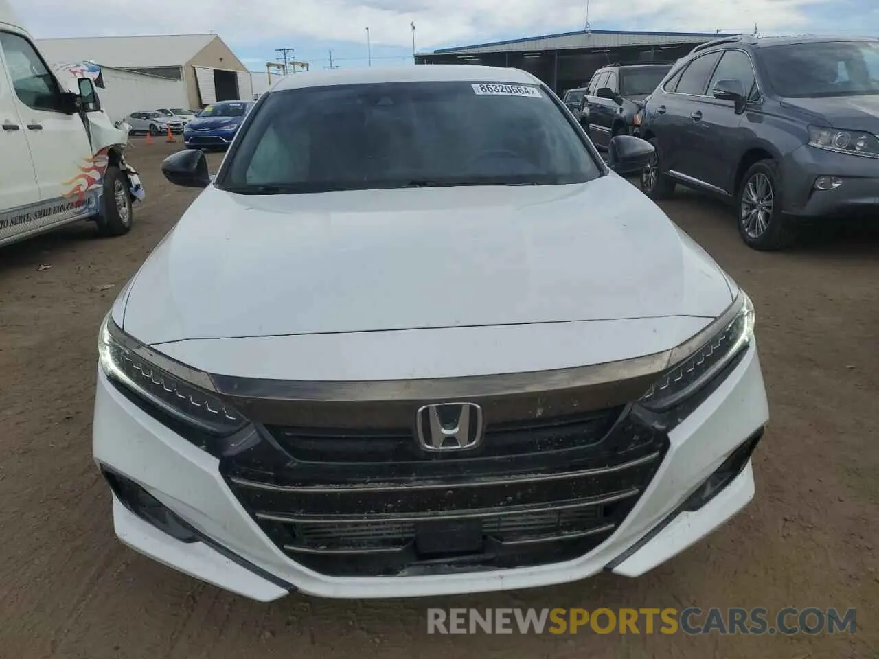 5 fotografías del automóvil dañado 1HGCV1F31MA083705 HONDA ACCORD 2021