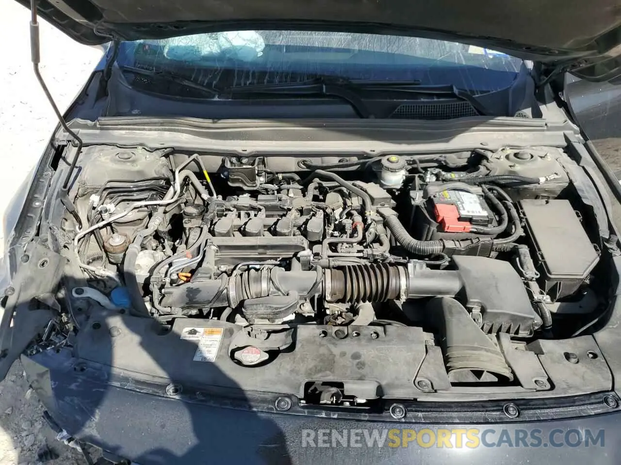 11 fotografías del automóvil dañado 1HGCV1F31MA110207 HONDA ACCORD 2021