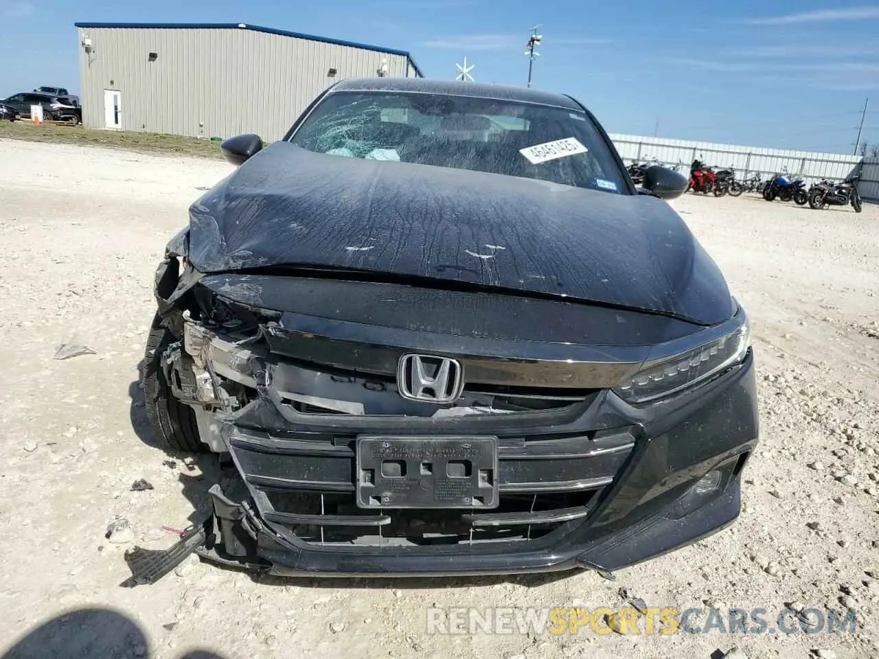 5 fotografías del automóvil dañado 1HGCV1F31MA110207 HONDA ACCORD 2021