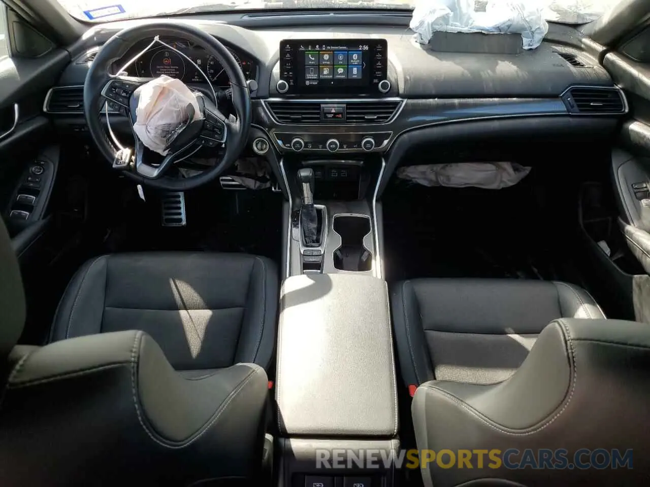 8 fotografías del automóvil dañado 1HGCV1F31MA110207 HONDA ACCORD 2021