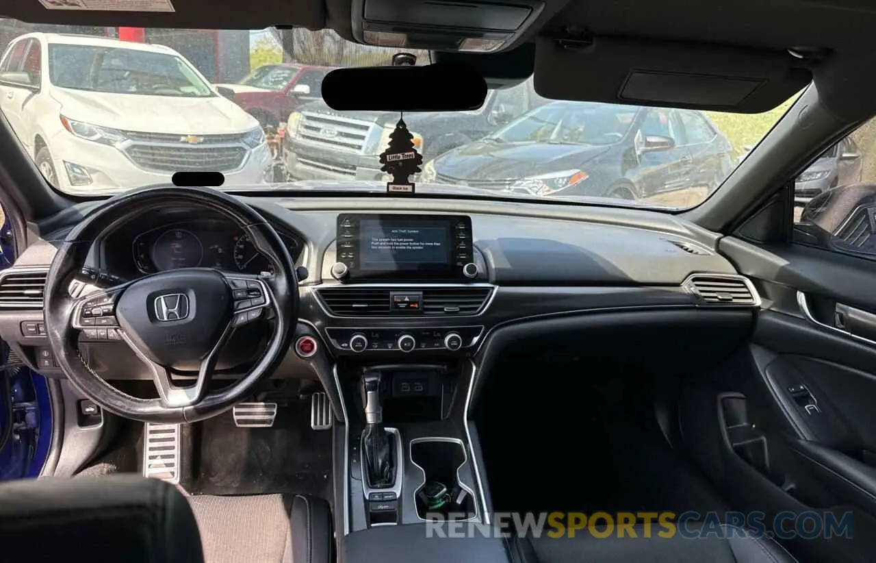 9 fotografías del automóvil dañado 1HGCV1F32MA024047 HONDA ACCORD 2021