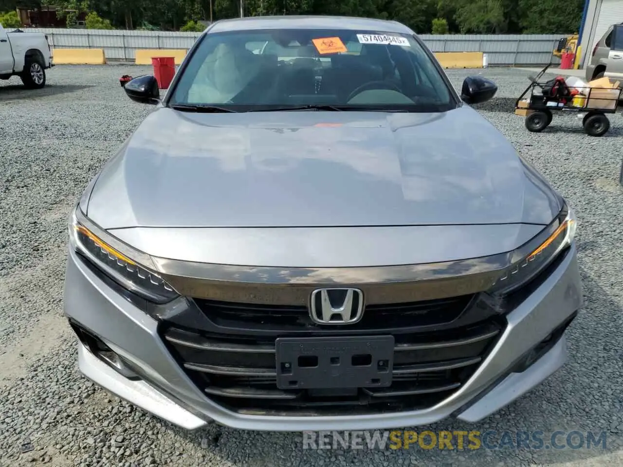 5 fotografías del automóvil dañado 1HGCV1F32MA063835 HONDA ACCORD 2021