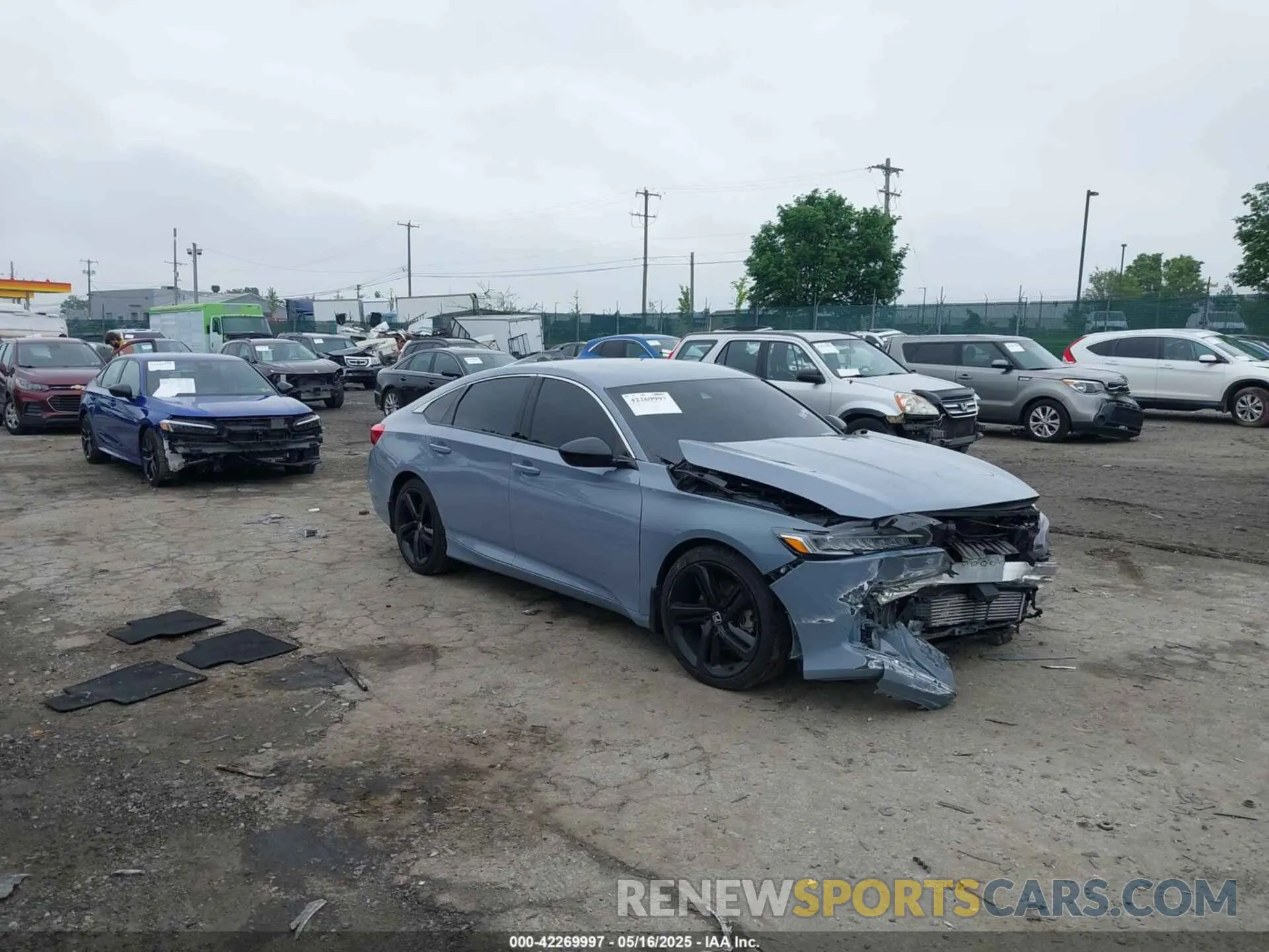 1 fotografías del automóvil dañado 1HGCV1F32MA100205 HONDA ACCORD 2021