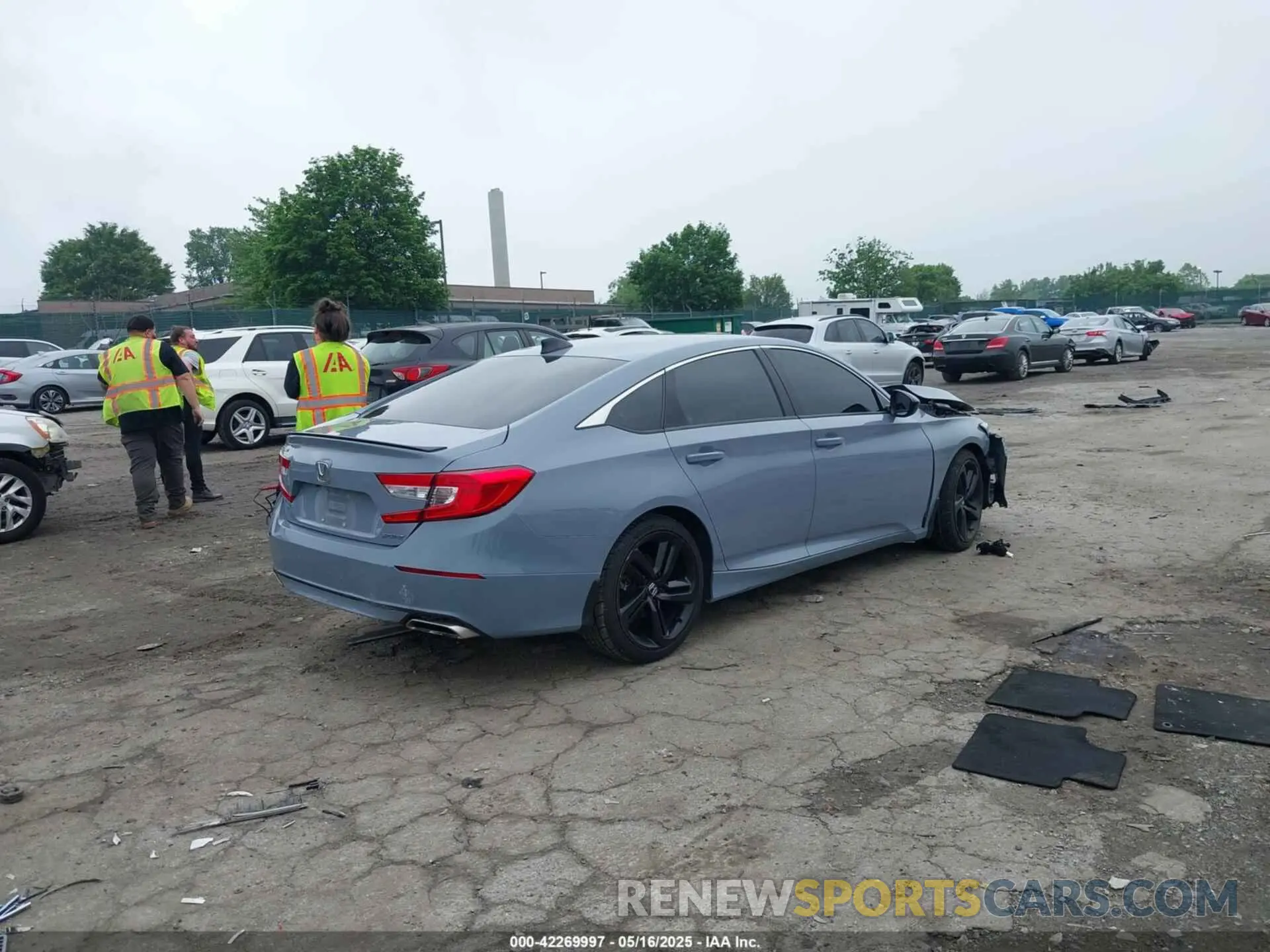 4 fotografías del automóvil dañado 1HGCV1F32MA100205 HONDA ACCORD 2021