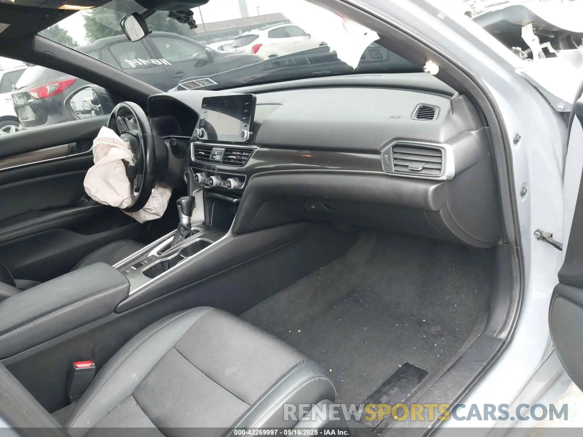 5 fotografías del automóvil dañado 1HGCV1F32MA100205 HONDA ACCORD 2021