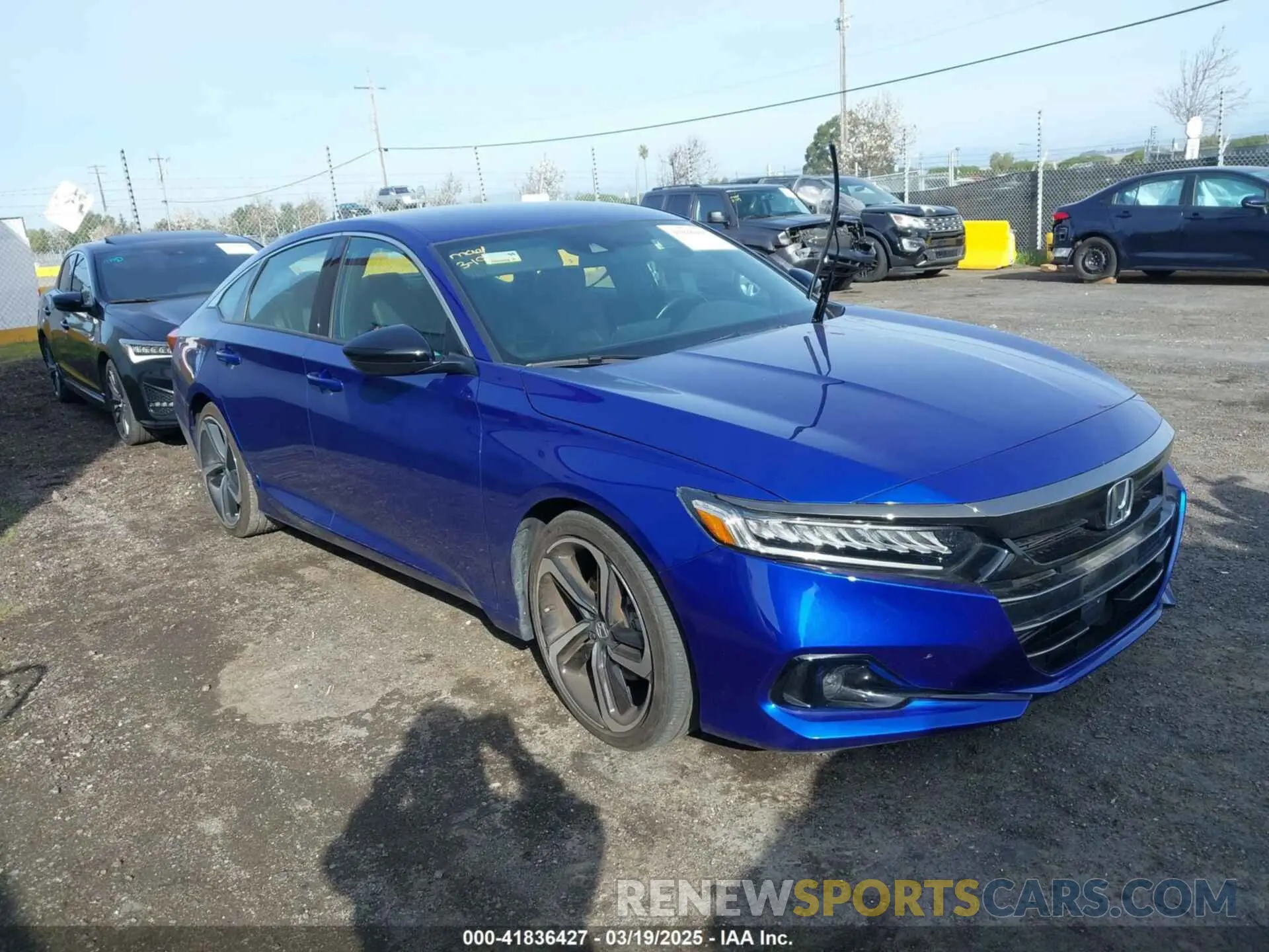 1 fotografías del automóvil dañado 1HGCV1F32MA100480 HONDA ACCORD 2021