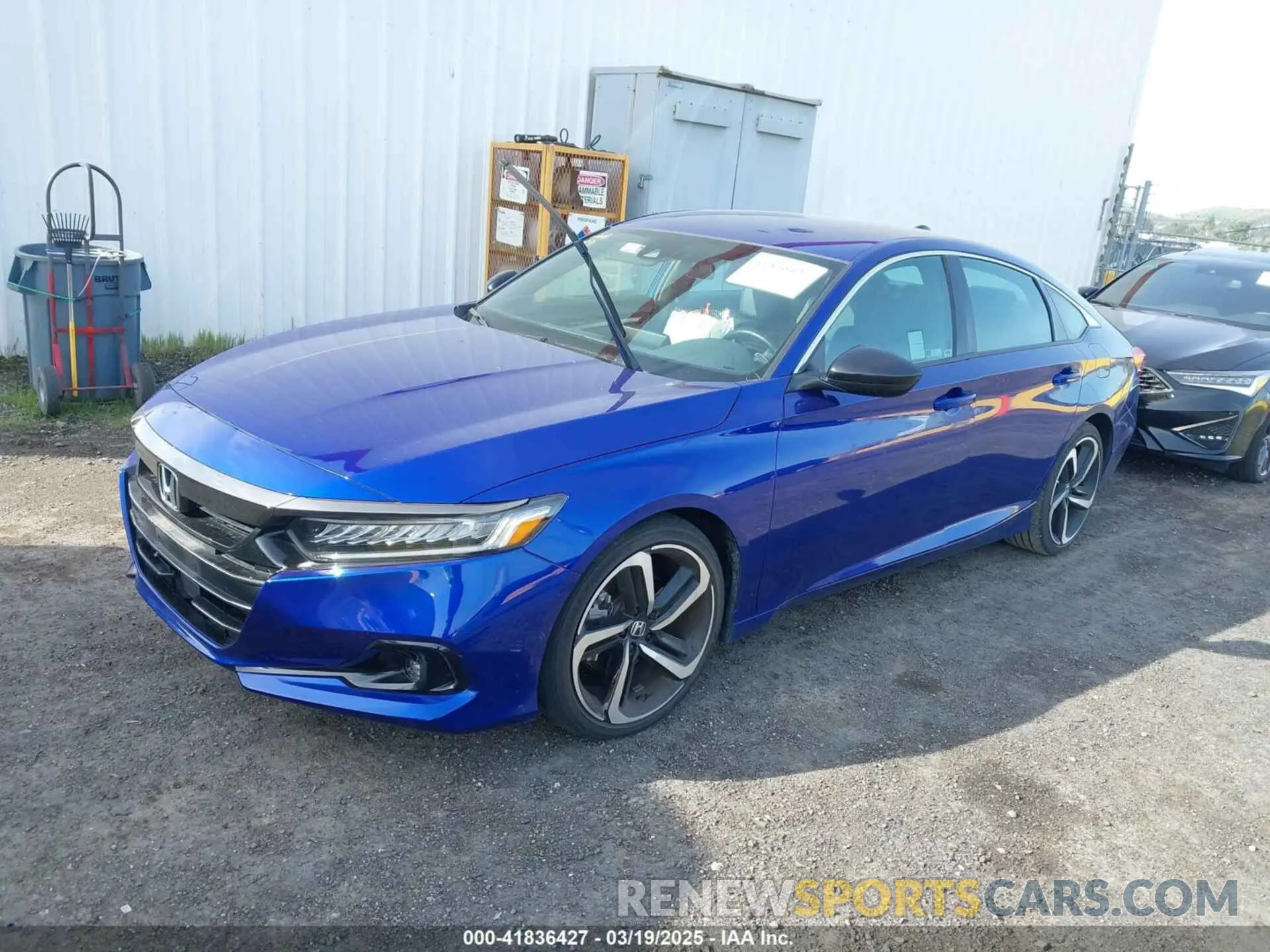 2 fotografías del automóvil dañado 1HGCV1F32MA100480 HONDA ACCORD 2021