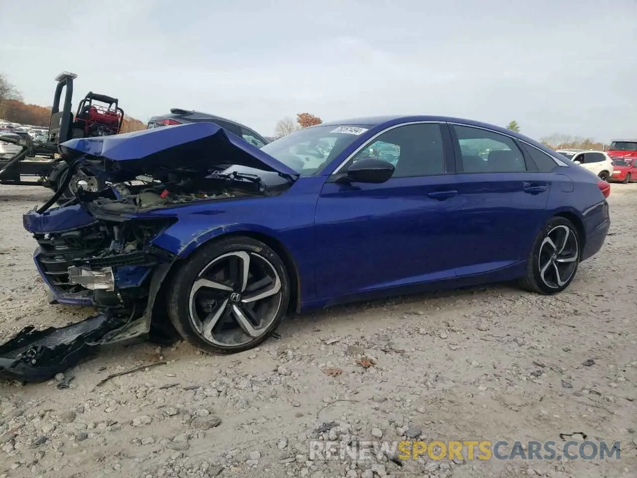 1 fotografías del automóvil dañado 1HGCV1F32MA109339 HONDA ACCORD 2021