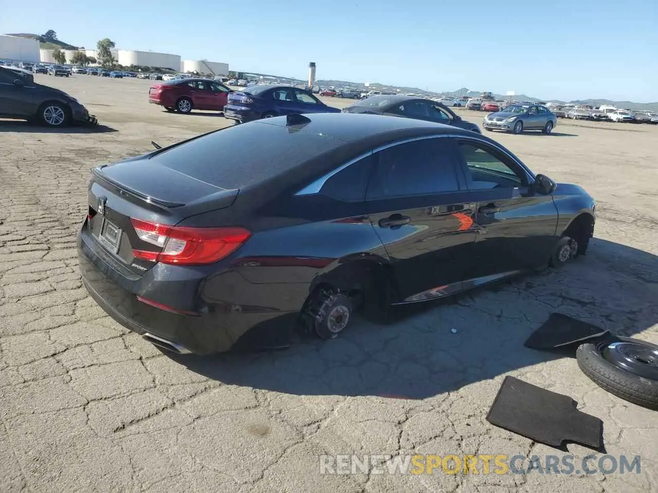 3 fotografías del automóvil dañado 1HGCV1F33MA070972 HONDA ACCORD 2021