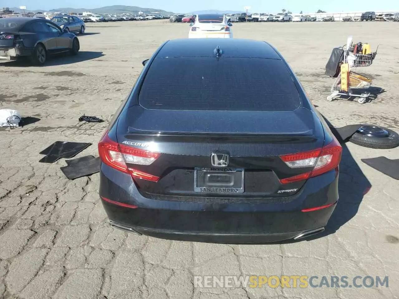 6 fotografías del automóvil dañado 1HGCV1F33MA070972 HONDA ACCORD 2021