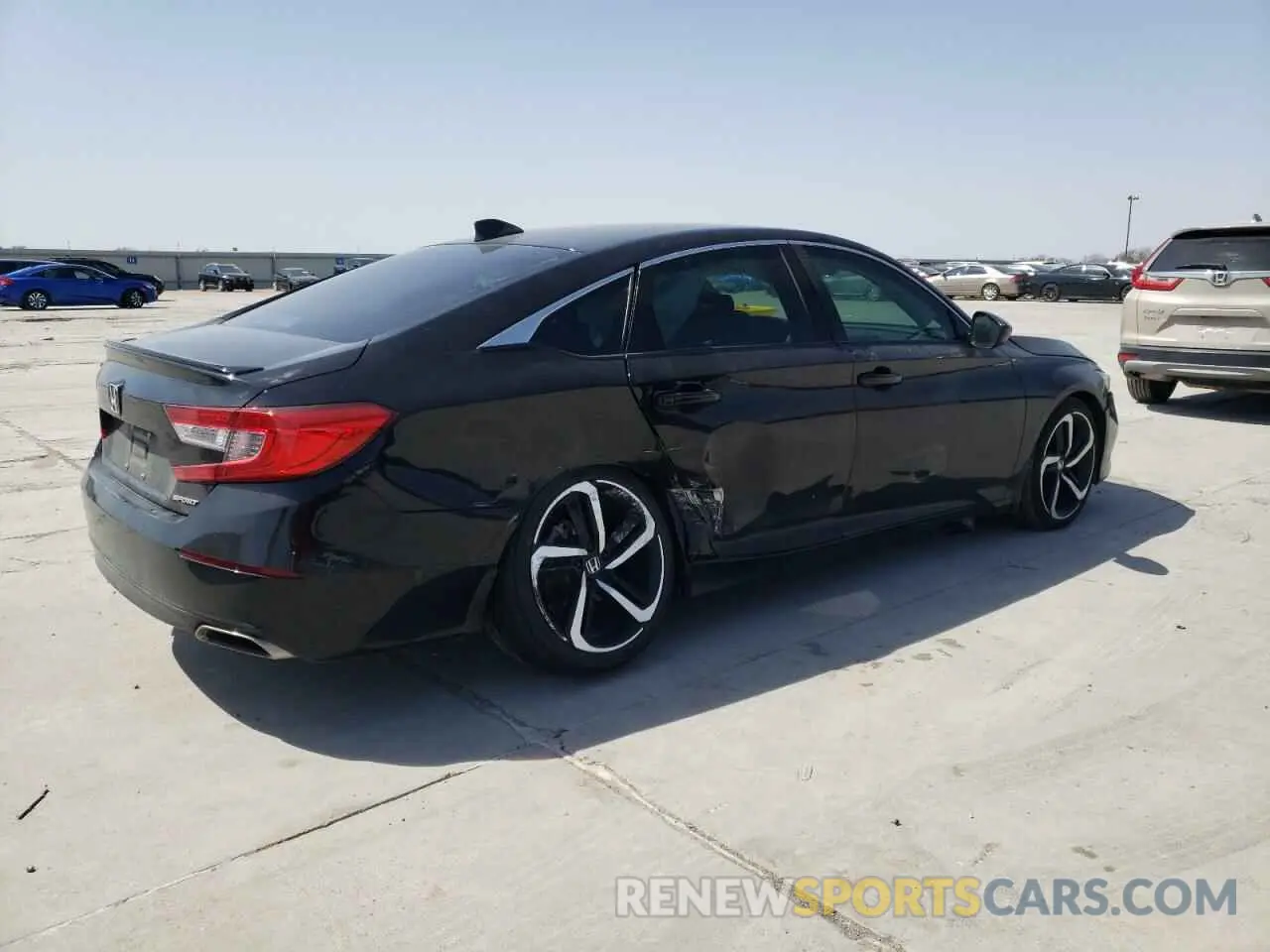 3 fotografías del automóvil dañado 1HGCV1F33MA076478 HONDA ACCORD 2021