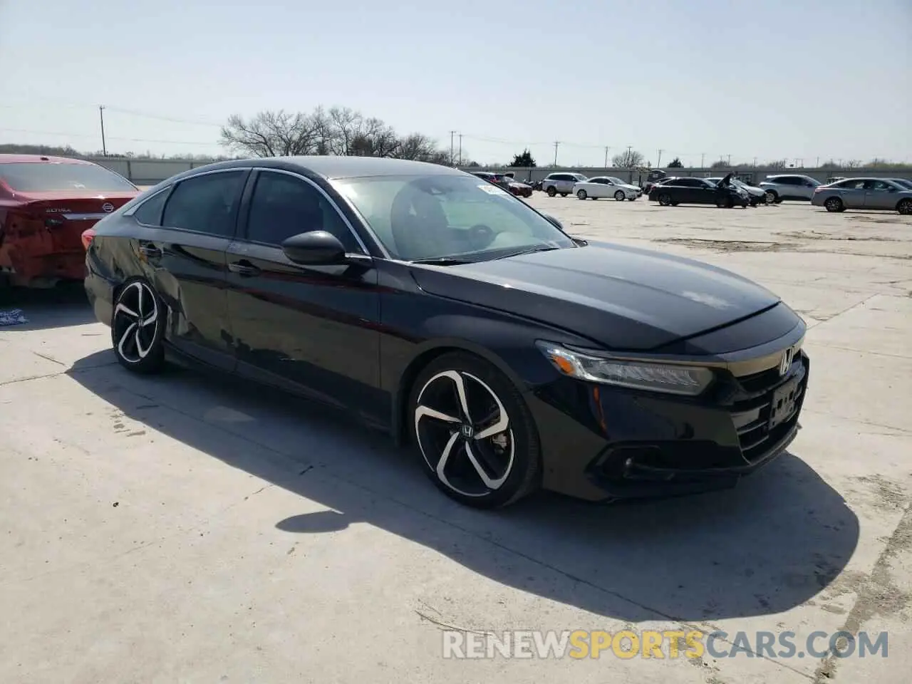 4 fotografías del automóvil dañado 1HGCV1F33MA076478 HONDA ACCORD 2021
