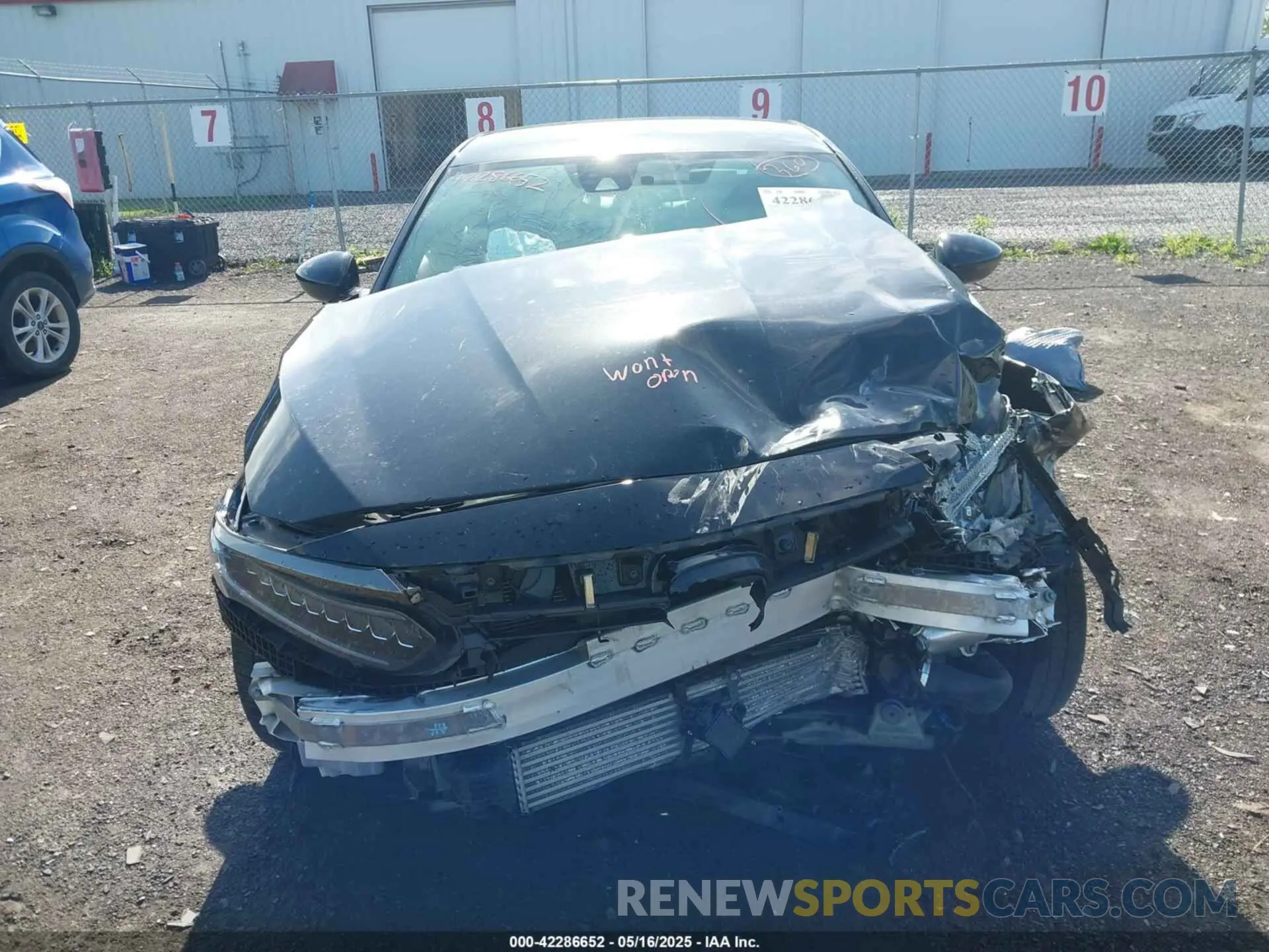 11 fotografías del automóvil dañado 1HGCV1F33MA088291 HONDA ACCORD 2021