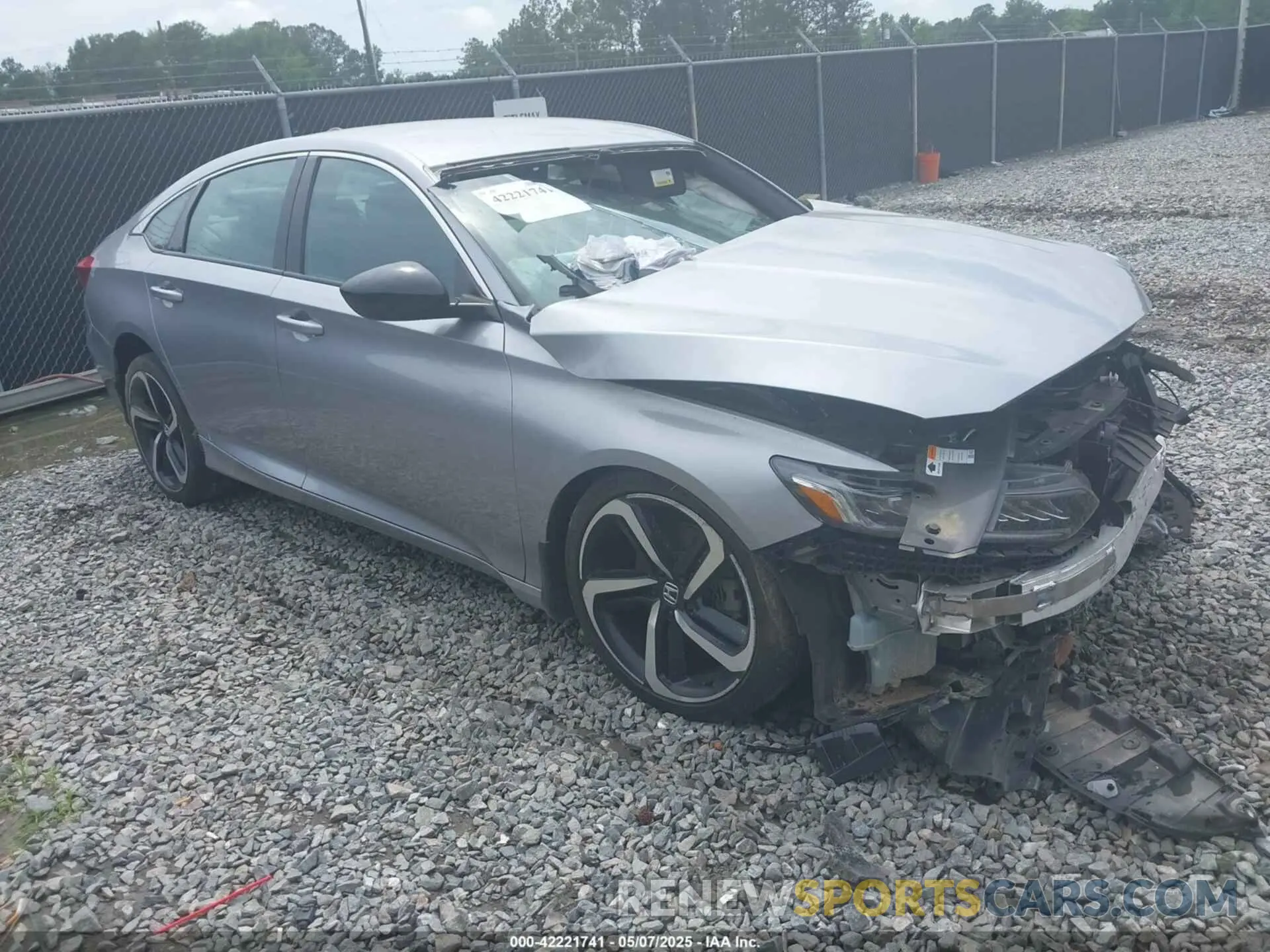 1 fotografías del automóvil dañado 1HGCV1F33MA098349 HONDA ACCORD 2021