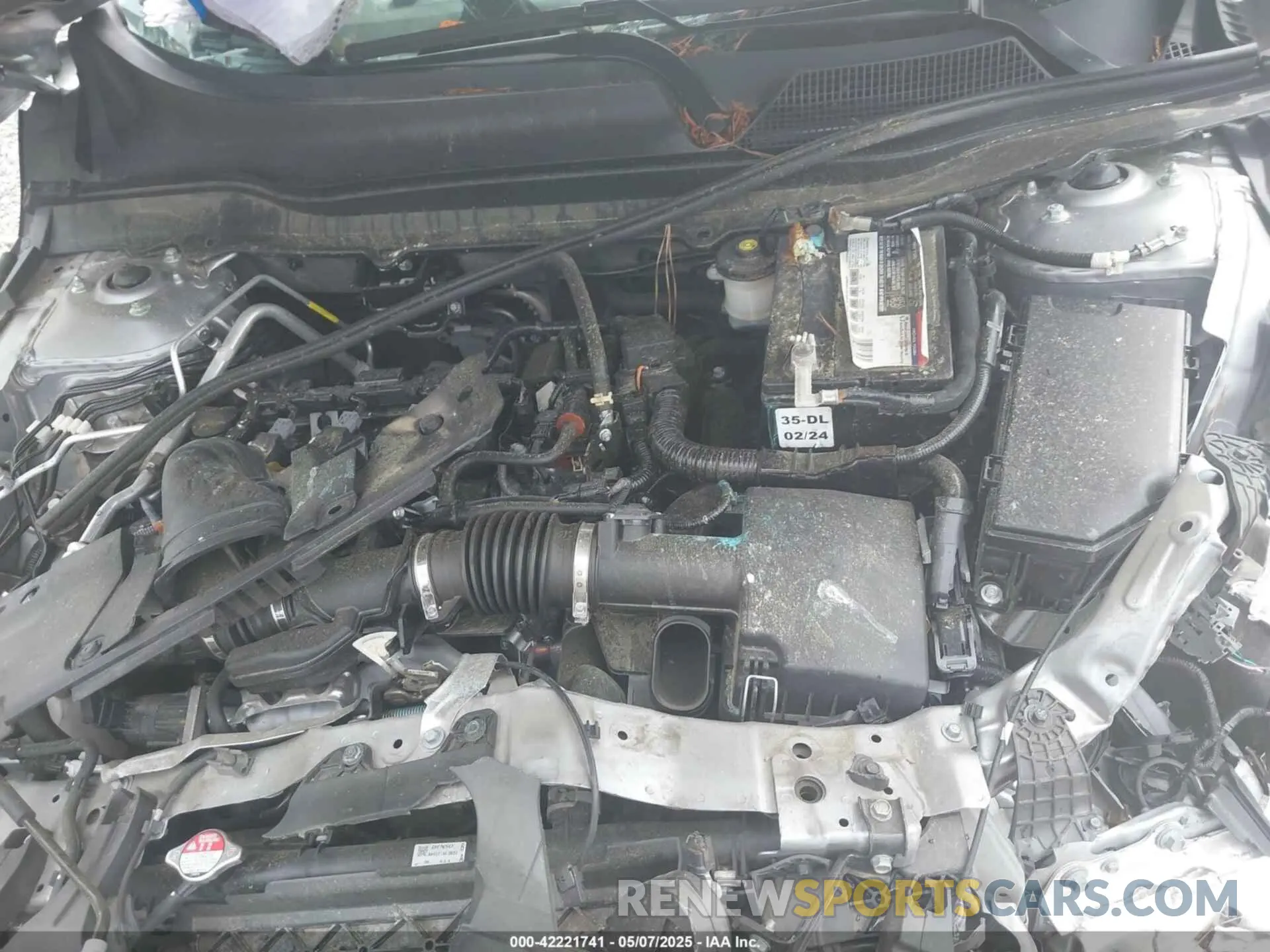 10 fotografías del automóvil dañado 1HGCV1F33MA098349 HONDA ACCORD 2021