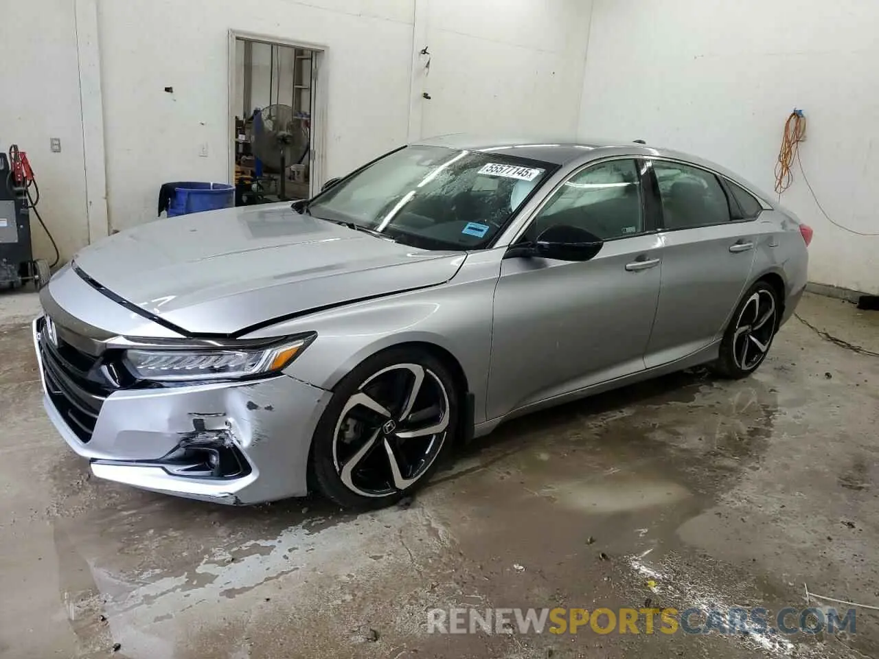 1 fotografías del automóvil dañado 1HGCV1F33MA115182 HONDA ACCORD 2021