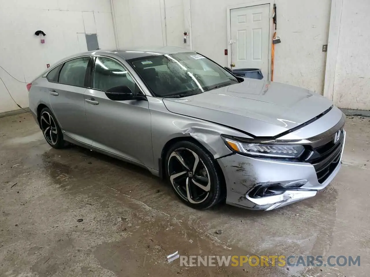 4 fotografías del automóvil dañado 1HGCV1F33MA115182 HONDA ACCORD 2021