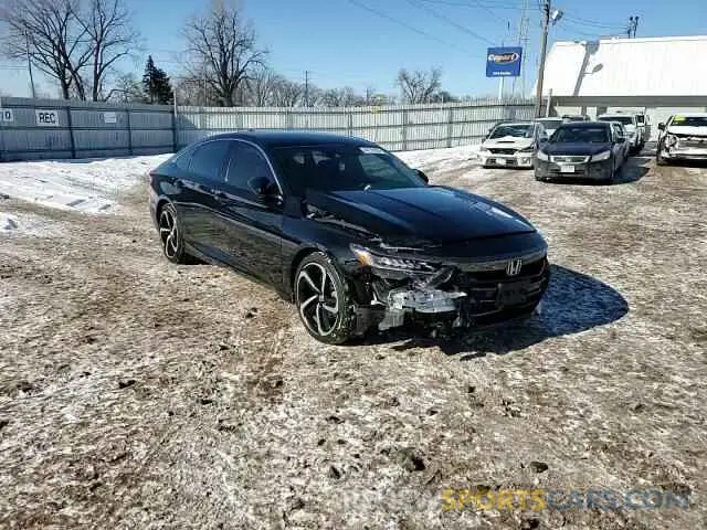 10 fotografías del automóvil dañado 1HGCV1F34MA003538 HONDA ACCORD 2021