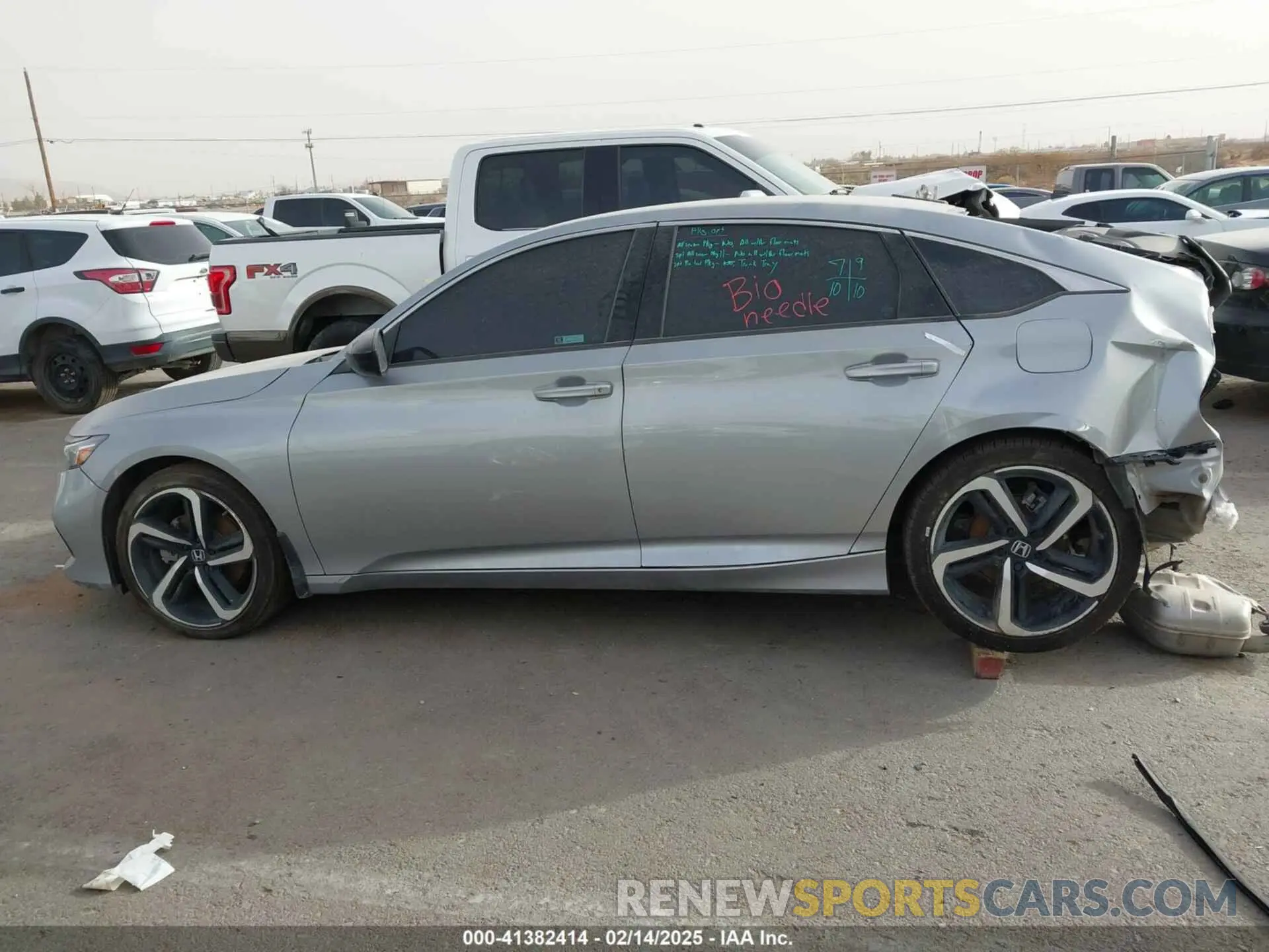 14 fotografías del automóvil dañado 1HGCV1F34MA008156 HONDA ACCORD 2021