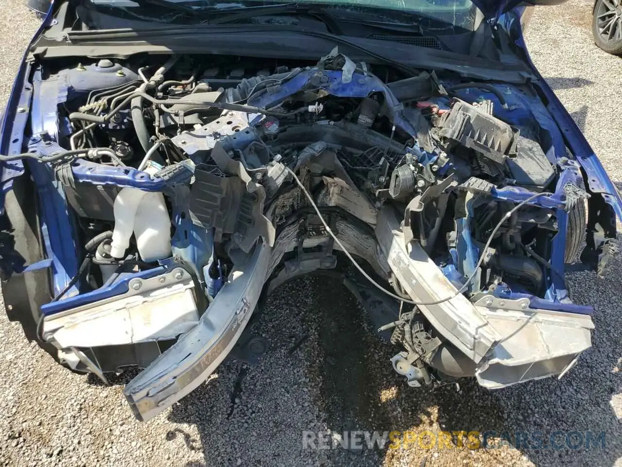11 fotografías del automóvil dañado 1HGCV1F34MA041058 HONDA ACCORD 2021