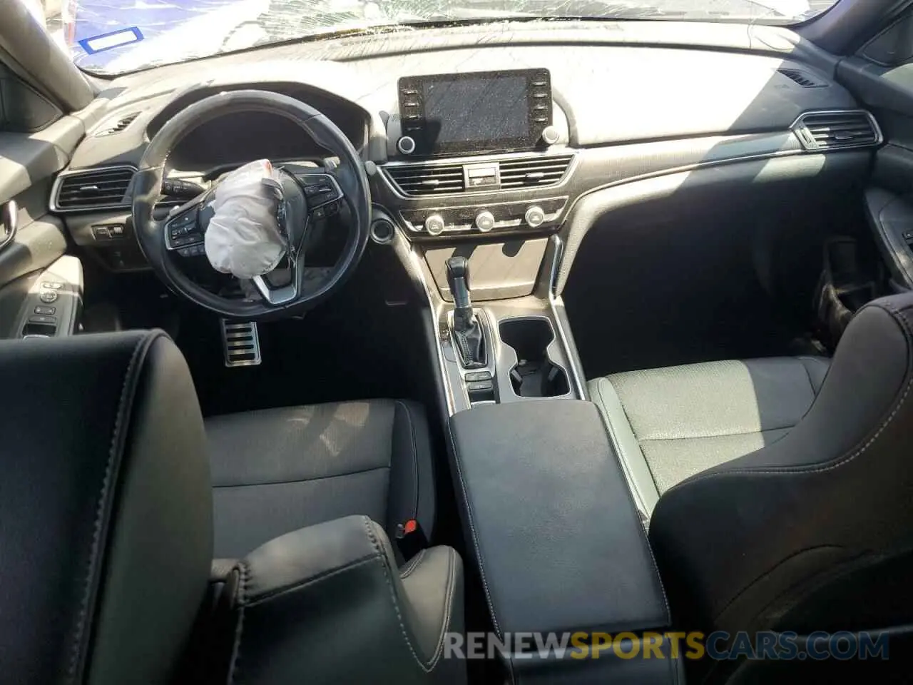 8 fotografías del automóvil dañado 1HGCV1F34MA041058 HONDA ACCORD 2021