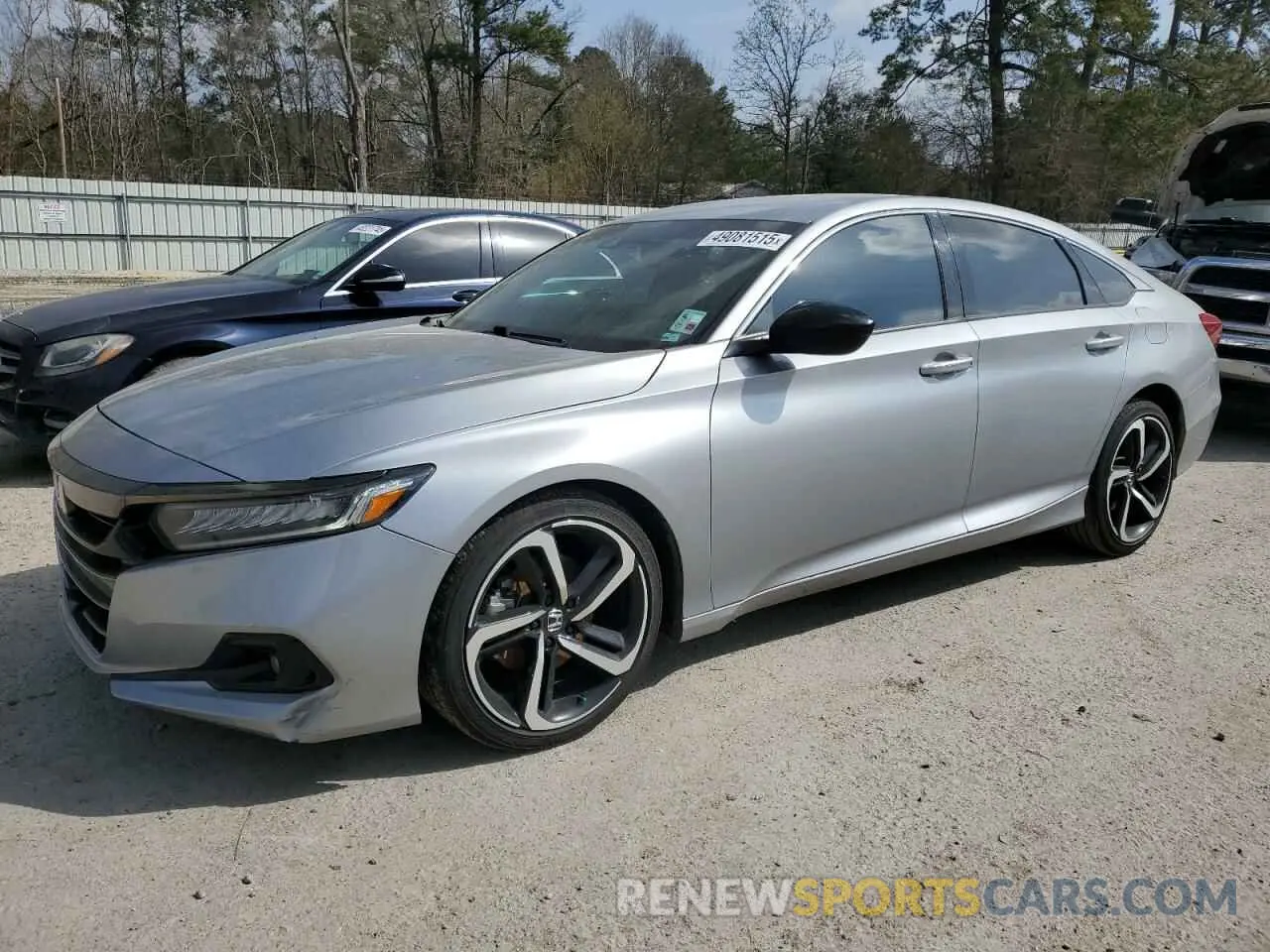 1 fotografías del automóvil dañado 1HGCV1F34MA047314 HONDA ACCORD 2021