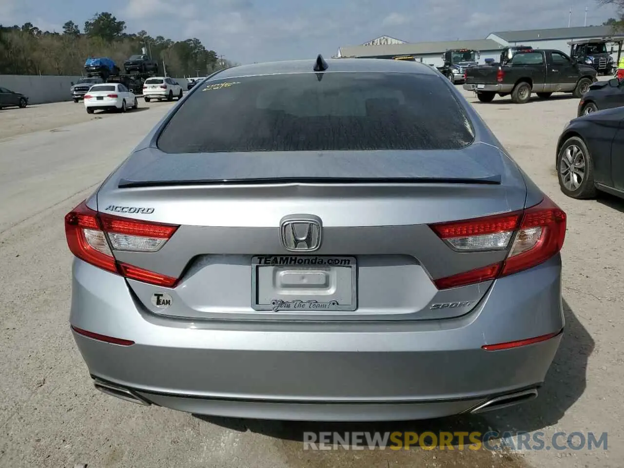 6 fotografías del automóvil dañado 1HGCV1F34MA047314 HONDA ACCORD 2021