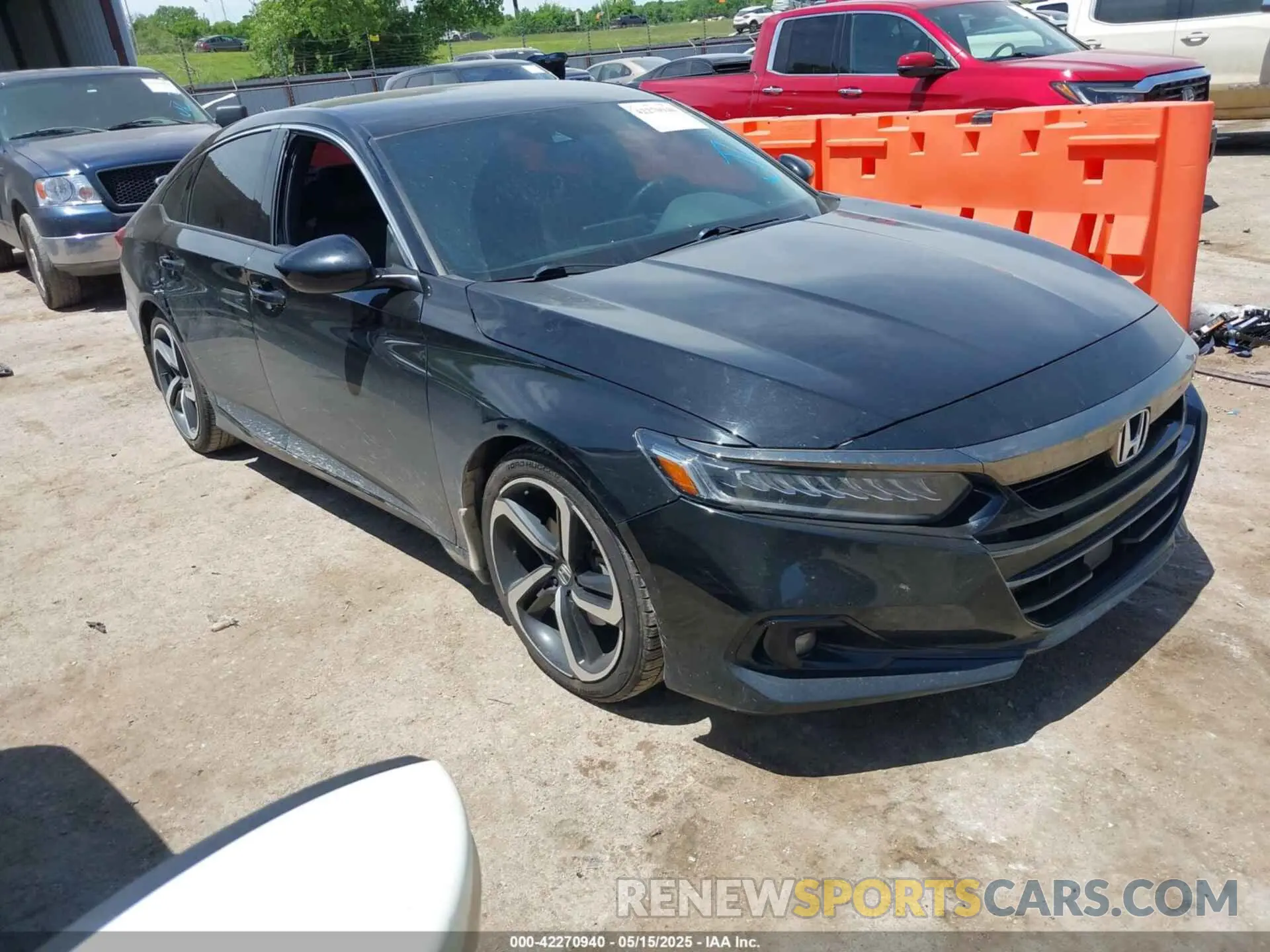 1 fotografías del automóvil dañado 1HGCV1F34MA097369 HONDA ACCORD 2021