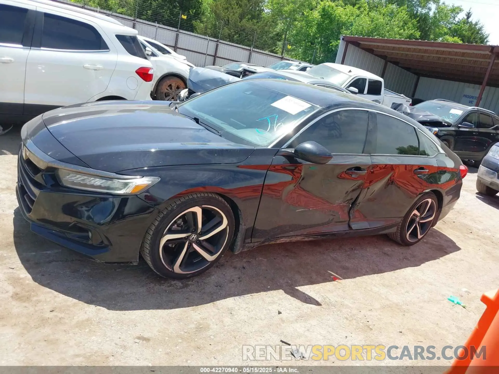 14 fotografías del automóvil dañado 1HGCV1F34MA097369 HONDA ACCORD 2021
