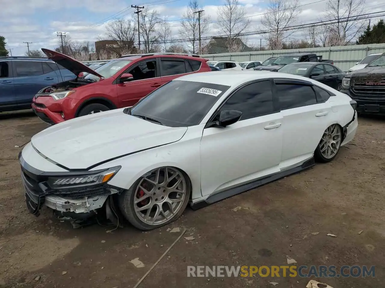 1 fotografías del automóvil dañado 1HGCV1F34MA109746 HONDA ACCORD 2021