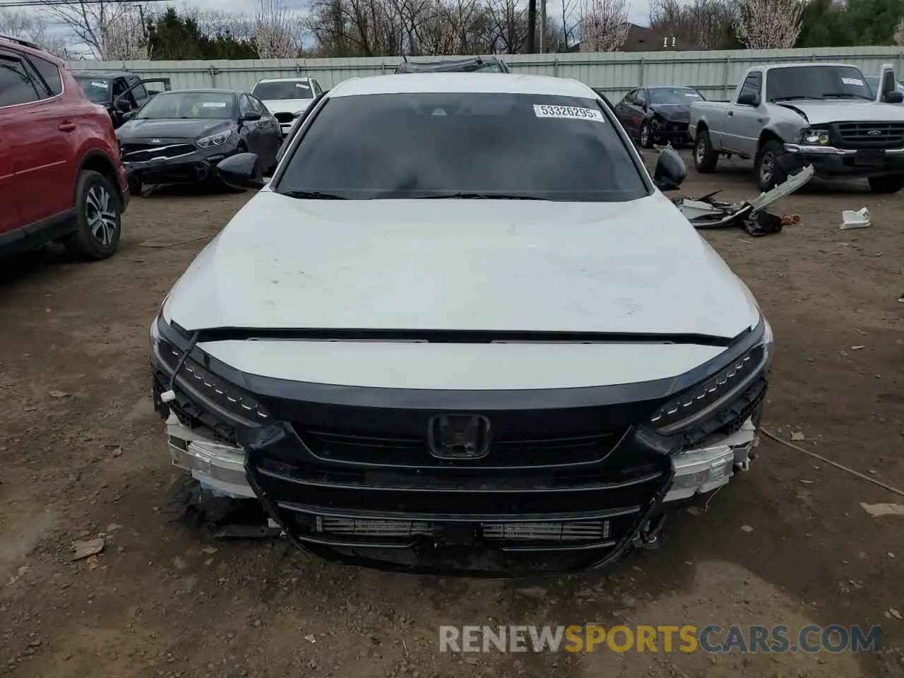 5 fotografías del automóvil dañado 1HGCV1F34MA109746 HONDA ACCORD 2021